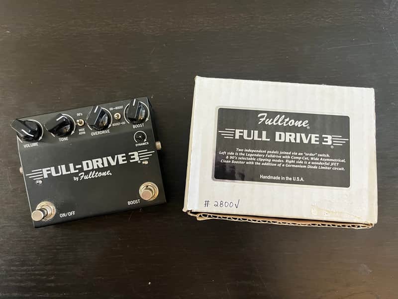 Fulltone Full-Drive 3 Overdrive | Reverb Canada