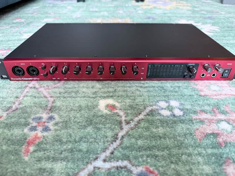 Focusrite Clarett+ 8Pre USB-C Audio Interface 2021 - Present - Red image 1