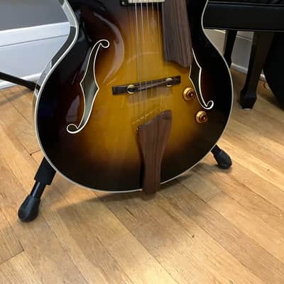 Eastman AR403CE-SB Single Cutaway Hollow-Body Archtop 2010s - Sunburst w/ Hardshell Case image 3