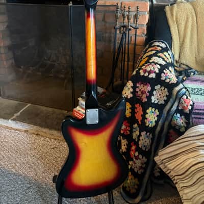 1965 Supro S625 Lexington - Sunburst - HSC image 6