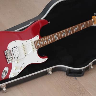 Fender Stratocaster Matthias Jabs of the Scorpions Signature Jabocaster - 1998 Limited Edition of 200 guitars - Candy Apple Red finish - Close to MINT condition ! image 5