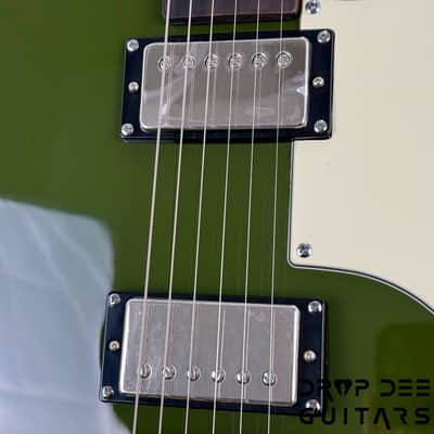 Schecter Diamond Series Jack Fowler PT Electric Guitar - Drab Green image 6
