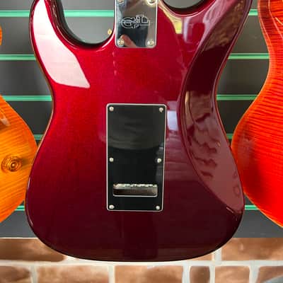 G&L Fullerton Standard Legacy 2018 Ruby Red Metallic Electric Guitar image 11