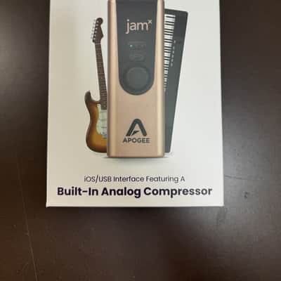 Apogee Jam X Guitar Interface - Studio Grade Preamp for iPhone iPad Mac and PC image 1