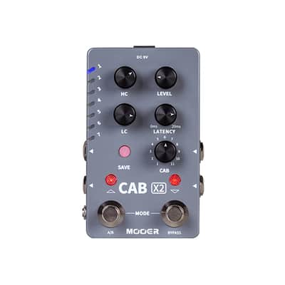 MOOER CAB X2 Stereo IR Cabinet Simulation Pedal Dual Channel 14 Presets 11 Factory IR,price include the import duty to US buyer image 2