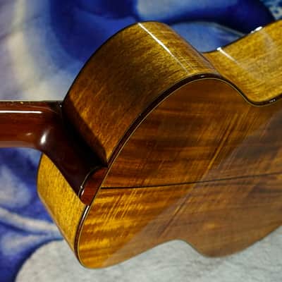 2020 Hippner Dabema Acoustic Steel String Guitar Auditorium - OM with Fishman Sonitone Pickup image 4