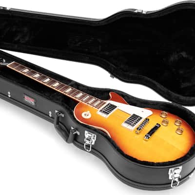 Gator GWE-LPS Wood Les Paul Electric Guitar Hard Case, Black image 3