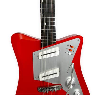 UMA Guitars Jetson 2 Tangerine finish, NEW (Authorized Dealer) image 7