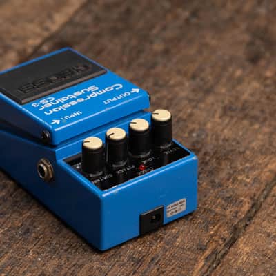 Boss CS-3 Compression Sustainer (Black Label) 1992 - 1997 - Blue image 5