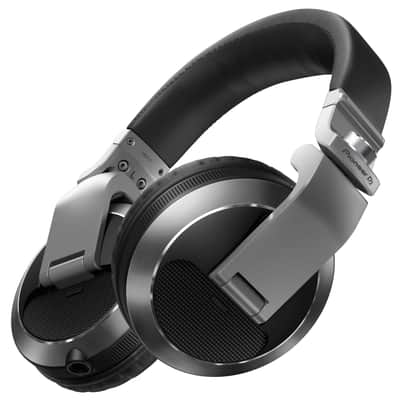 Pioneer DJ HDJ-X7 Over-Ear Silver DJ Monitor Headphones with Carry Case image 4