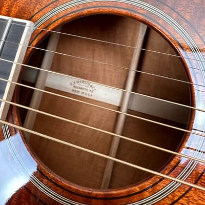 : Martin Custom Shop 0-12 Fret - All Fiddleback Mahogany, Hide Glue (MINT / UNPLAYED) image 7
