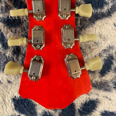 Eastman T486B-RD Thinline Archtop with Bigsby 2015, Red, near mint w/OHSC image 13