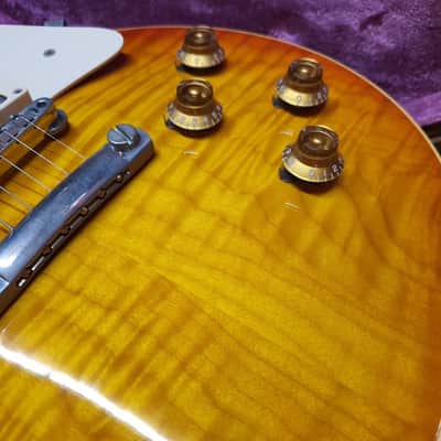 2003 Gibson Historic 59 & 2015 Suhr Standard Carve Top Collection Koa Limited image 6