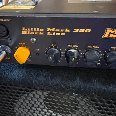 Markbass Little Mark 250 Black Line 250-Watt Bass Amp Head 2013 - Present - Black image 6
