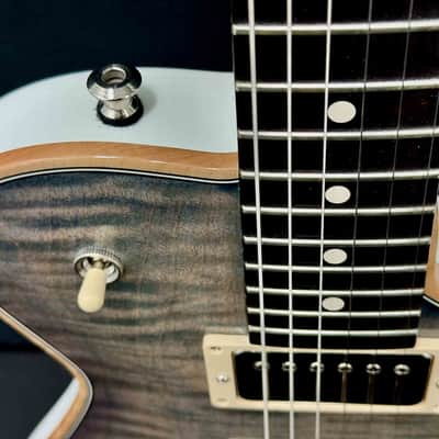 Knaggs Guitars - Kenai - Gloss Nitro Winter Solstice & White - T2 Maple/Mahogany Body - Mohogany Neck - Ebony Fret Board & Head Stock - Nickel Hardware - Bare Knuckle Mules - w/OHSC - Call for Best Price !!! image 7