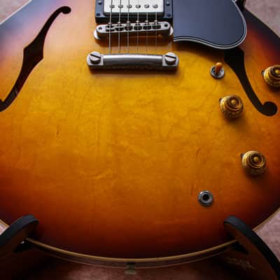 GIBSON USA Custom Shop 59' ES-335 Reissue "Vintage Sunburst + Rosewood" (2021) image 6