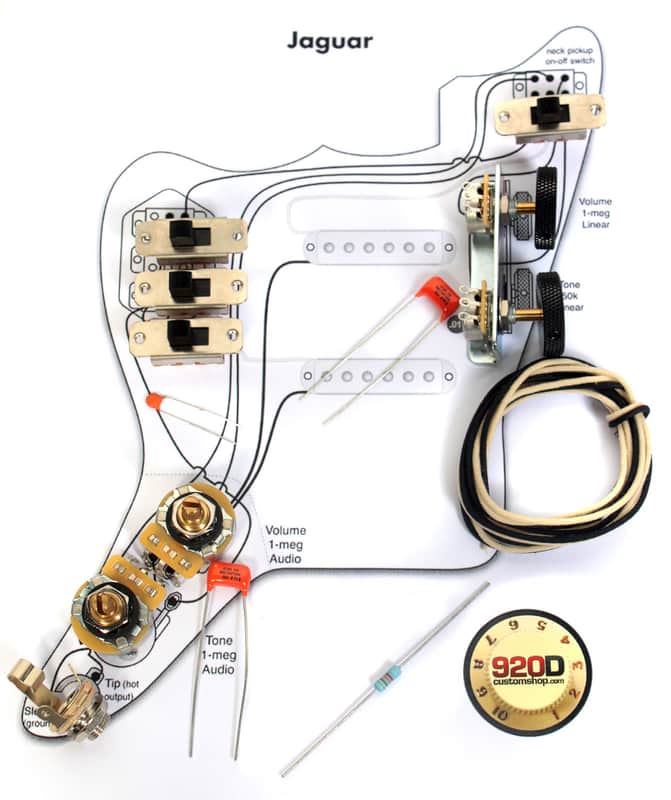 920D Custom Shop JGK-VINTAGE Vintage '62 Jaguar Wiring Kit image 1