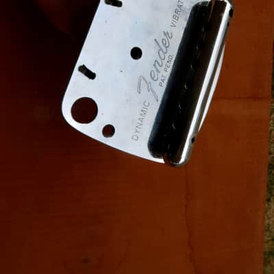 Fender Mustang Tailpiece 1965 - Nickle "Pat Pend" Nice image 12