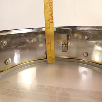 *Slingerland 5x14" Festival Chrome Steel Snare Drum 8Lug Vintage 80s No.141 USA* image 11