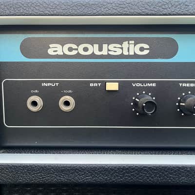 Vintage Acoustic Control Corp Model 125, 2x12 Combo Amp - 1970’s Made In USA image 2