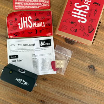 Little Black Buffer Signal Optimizer Pedal Excellent Condition with Original Box & Papers image 10
