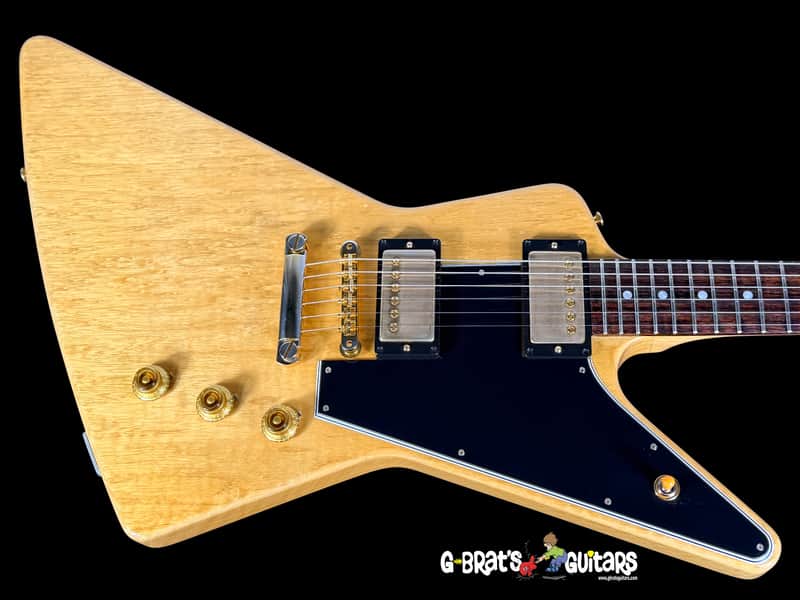 2022 Gibson Explorer 1958 Custom Shop '58 Historic Reissue Korina ~ Natural