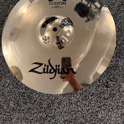 Zildjian 14" A Custom Hi-Hat Cymbals (Pair) image 3