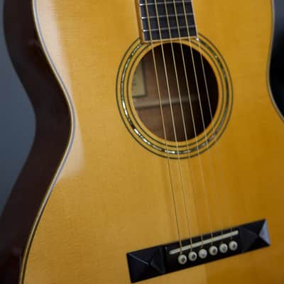 Stevens 00 12 fret Engelmann spruce top Blackwood back and sides image 1