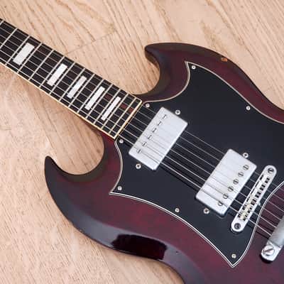 1973 Greco SG-600 Vintage Electric Guitar Cherry Set Neck | Reverb