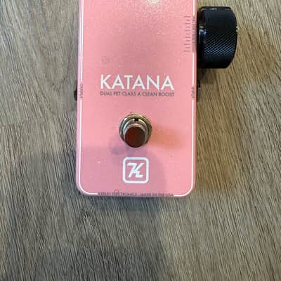 Keeley Katana Clean Boost Pedal 2023 - Pink image 1