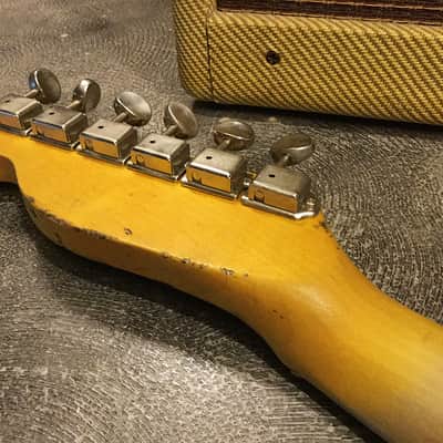 USA Relic Tele Style Electric Guitar Road Worn Blue by Nate's Relic Guitars image 9