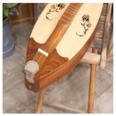 Roosebeck DMGS4R | Grace Mountain Dulcimer 4-String Vaulted Fretboard Spruce, Rose. New with Full Warranty! image 3
