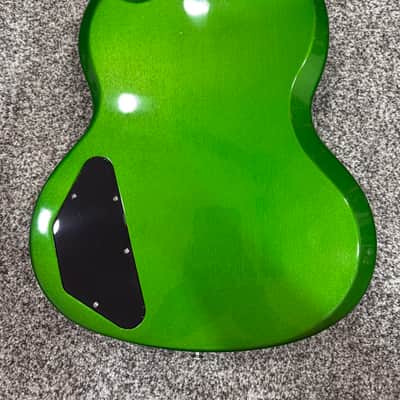 Gibson SG Deluxe Electric Guitar - Lime Burst image 6