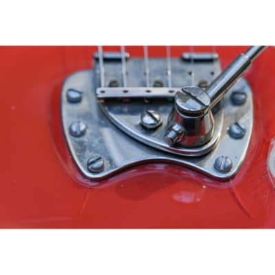 1963 Hagström Kent PB-24-G red image 22