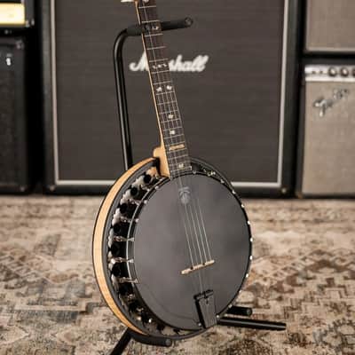 Deering Boston 5-String Banjo - Natural Blond Curly Maple with Hardshell Case image 15