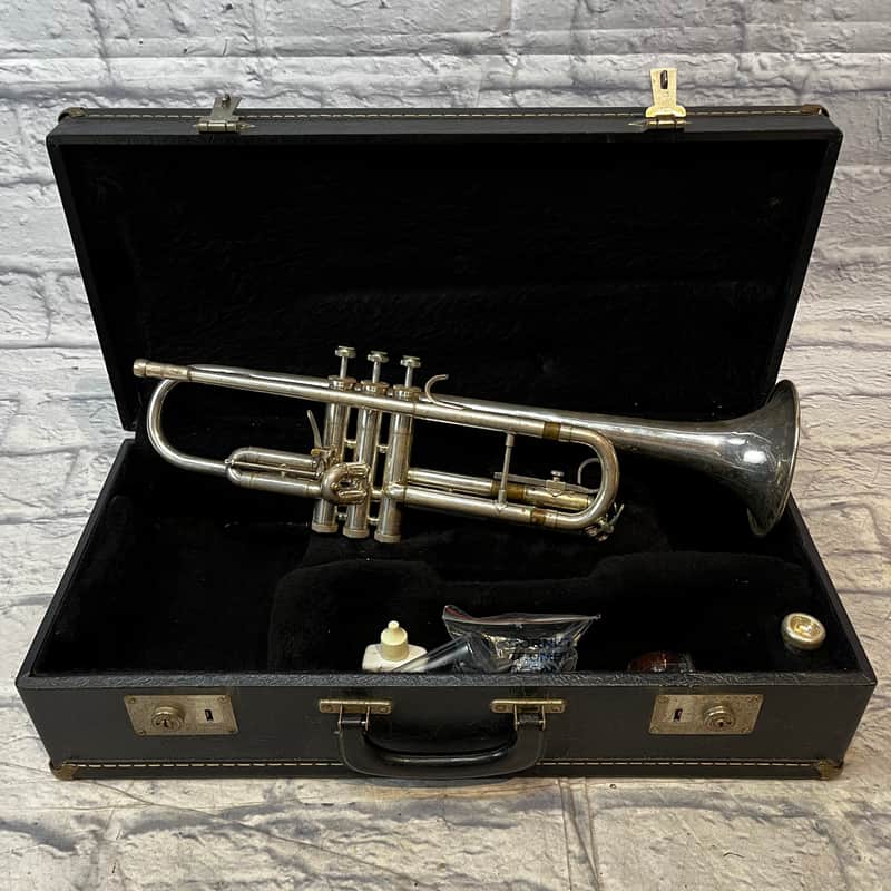 Vincent Bach Mercedes II Silver Trumpet | Reverb