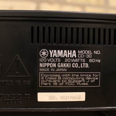 Yamaha CD-30 1986 - refurbished image 15