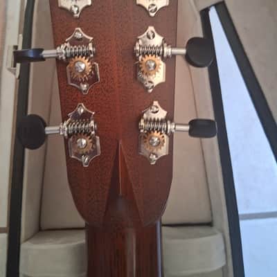 Santa Cruz custom shop Brazilian appointments. war bracing hide glue Adirondack bracing OM Orchestra Model image 18
