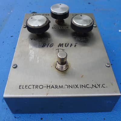 Electro-Harmonix Big Muff V1 Vintage 1970's PNP Triangle image 2