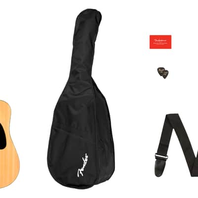 Fender DG 60-Nat-DS-V2 Acoustic Guitar w/ Fishman Soundhole Pickup