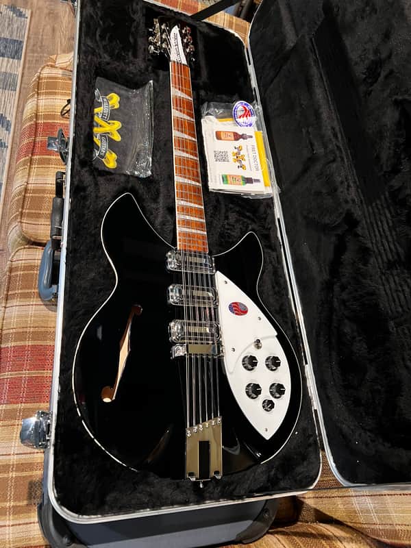 Rickenbacker 1993Plus 2023 Jetglo image 1
