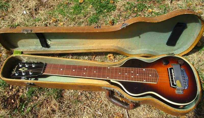 Gibson EH-150 Lap Steel Guitar, 1936, Charlie Christian Pickup, Tweed Case image 1