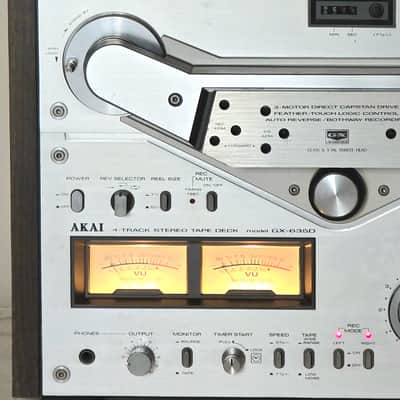 Akai GX-635D Pro Serviced Open Reel Stereo Tape Deck, Fully Tested w/Video image 6