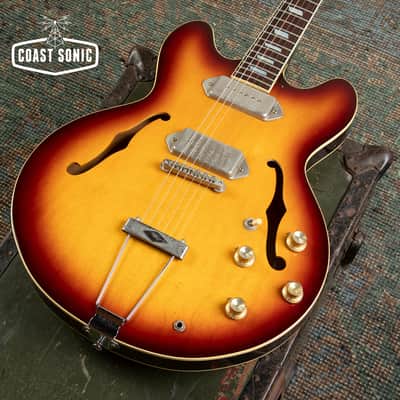 1992 Epiphone Casino Natural Pre-Elitist made in Japan image 7