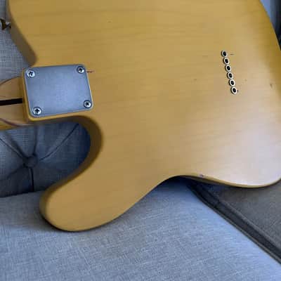 Nash T-63 2HB - Butterscotch Blonde Blackguard - Lollar Imperials - 2024 - Relic Tele image 15