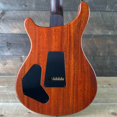 PRS Wood Library DGT Semi-Hollow David Grissom Signature Rosewood Neck! Flamed Maple 10-Top Smoked Black Hardware - Burnt Maple Leaf 418145 image 9