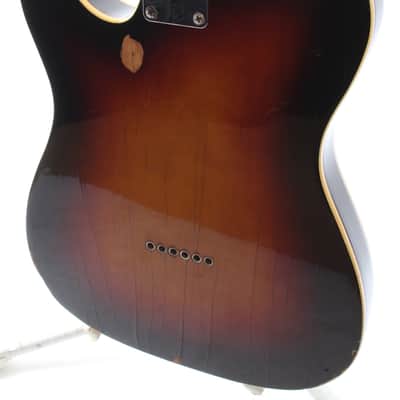 1983 Fender Custom Telecaster '62 Reissue sunburst JV series image 8