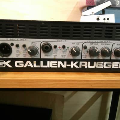 Gallien-Krueger 1001RB-II 700/50W Biamp Bass Head 2010s - Silver image 1