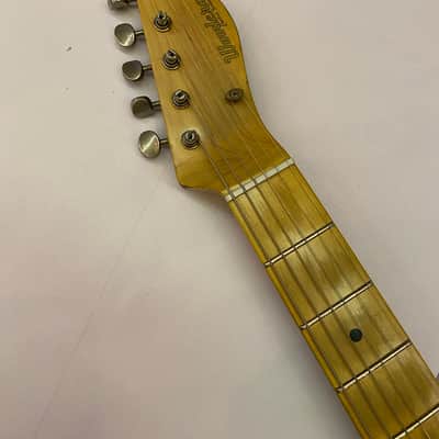 Woodcraft Electric Guitars Telecaster with 125 years old Reclaimed Wood image 3
