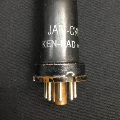 KEN-RAD (GE) 6V6Y JAN Metal POWER Radio GUITAR AMP VACUUM TUBE Tested F.1445-D image 1